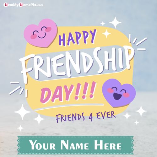 Make Name On Friendship Day Celebrate Images