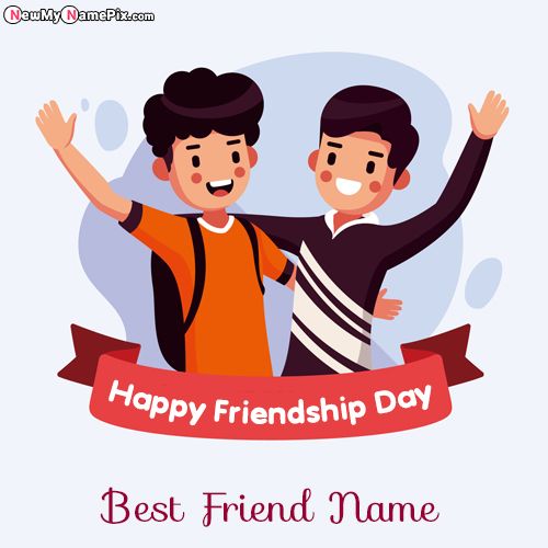 Write Name On Friendship Day Wishes Pictures