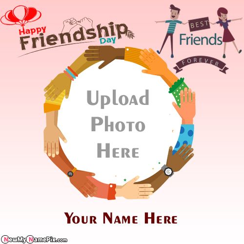 Your Pictures Add Friendship Day Greeting Card Download