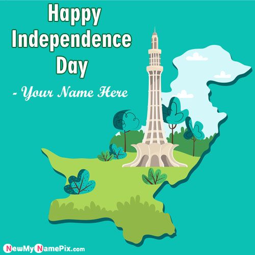 Happy Independence Day Pakistan Wishes With Name Dpz