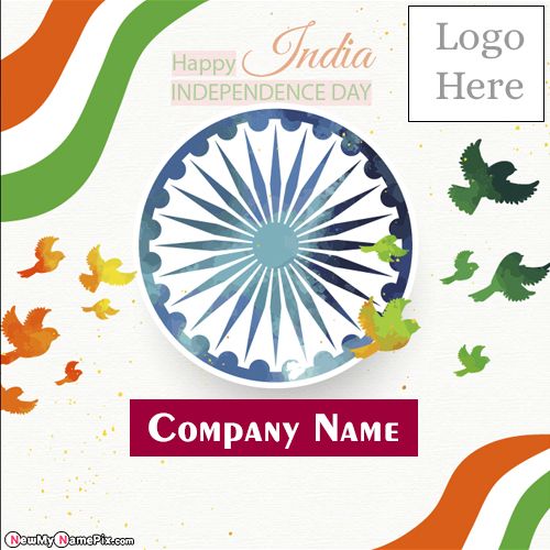 2022 Logo And Name Write Independence Day Indian Flag Wishes Images