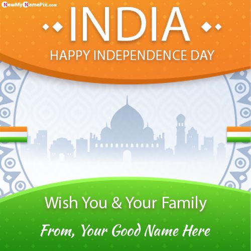 Best 2022 Happy Independence Day Greeting Photo Editor