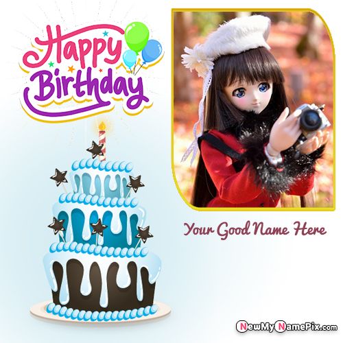Birthday Cake Wishes For Your Name Photo Maker