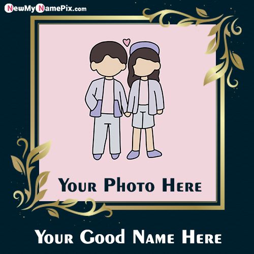 Beautiful Profile Photo With Name Write Create Dp Online