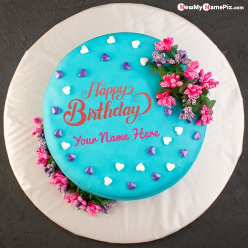 Online Edit Photo Birthday Cake Wishes With Name