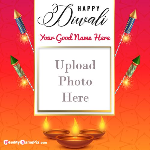 Best Design Greeting Images Happy Diwali Wishes Name And Photo
