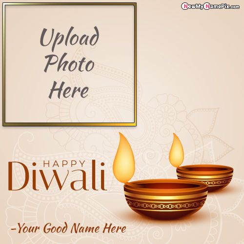 Customize Create Happy Diwali Photo Frame 2022 Wishes