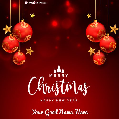 Customize Create New Year And Christmas 2023 Wishes