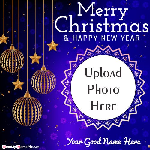 Frame Create Online Christmas Celebration Wishes