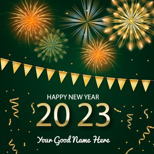 Happy New Year 2023 Best Fireworks Pics On Name