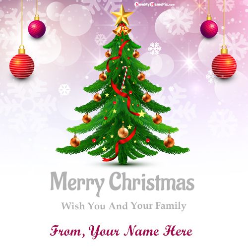 Happy Merry Christmas New Greetings 2022 Images With Name