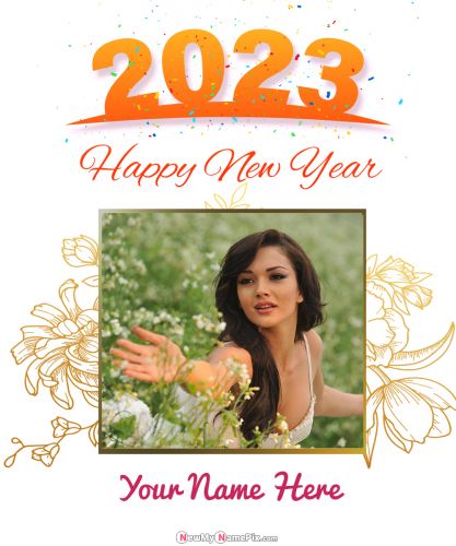 Make Your Name And Photo Create New Year 2023