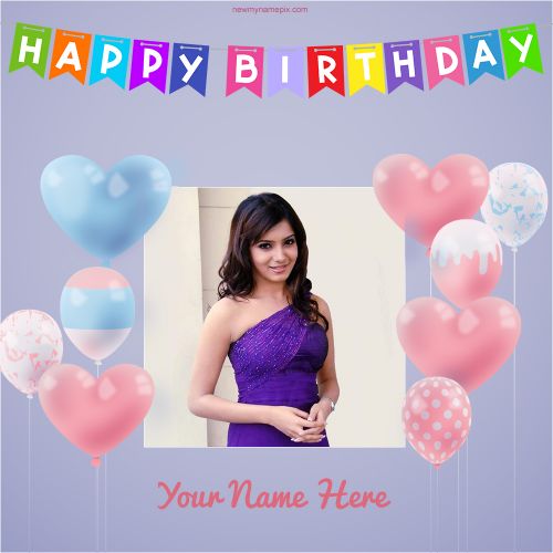 Best Collection New Birthday Photo Frame Card Online Free