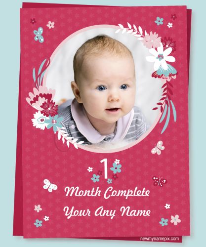 Complete 1st Month My Baby Girl Or Boy Name With Photo Status Free