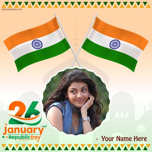 Best Photo Card Happy Republic Day 2023 Wishes With Name