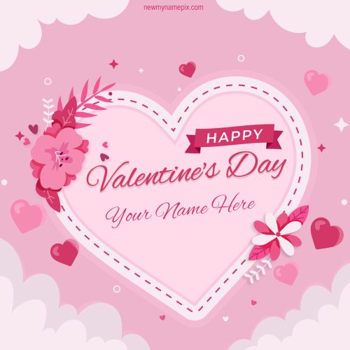 2023 Valentines Day Wishes Heart In Your Love Name Images Edit