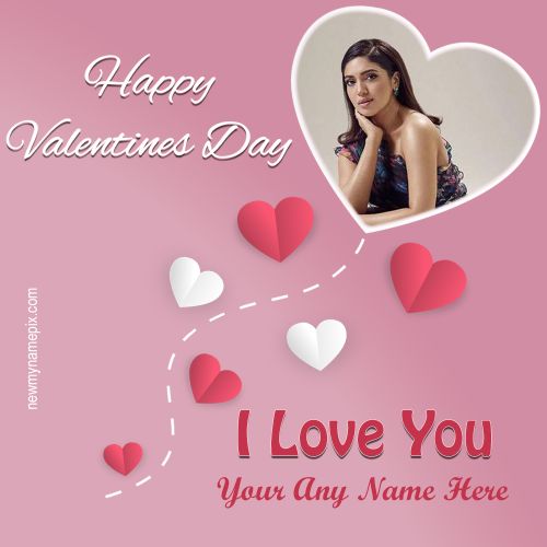 2023 Happy Valentines Day Wishes With Name And Photo Love Frames