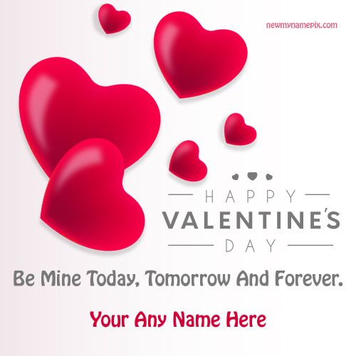 Be My Valentine Short Messages Wishes Lover Name Send Greeting Card 2023