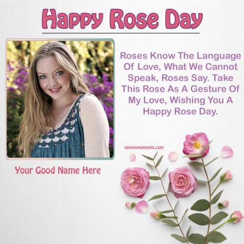 Best Wishes Happy Rose Day 2023 Pictures Edit Online