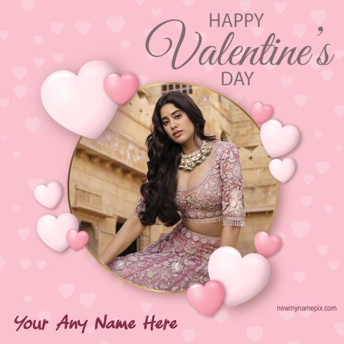 Valentines Day Wishes Photo Frame Create Card Free
