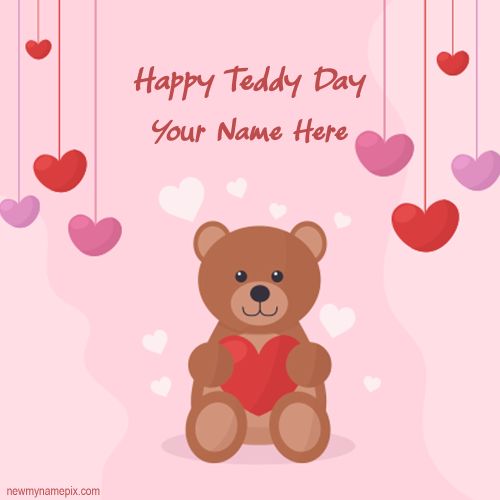 Happy Teddy Day Images Wishes With Name 2023 Best