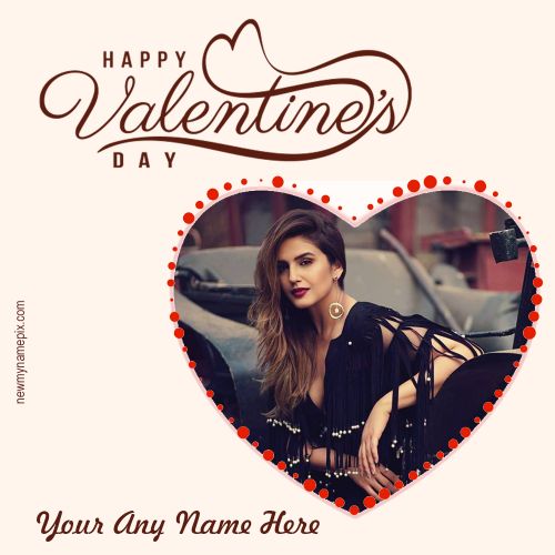 Valentines Day Wishes Photo Upload Card Create Free