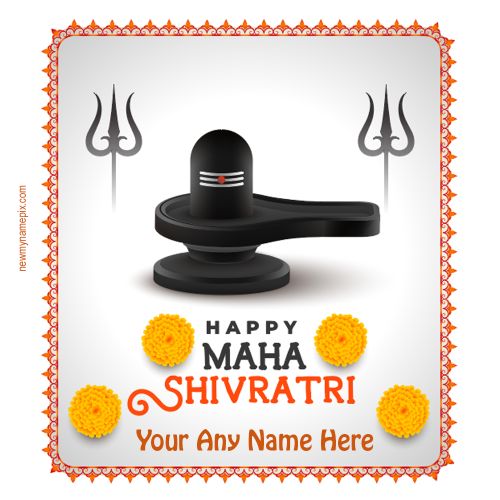 Online 2024 Happy Shivratri Pictures On Name Wishes Card