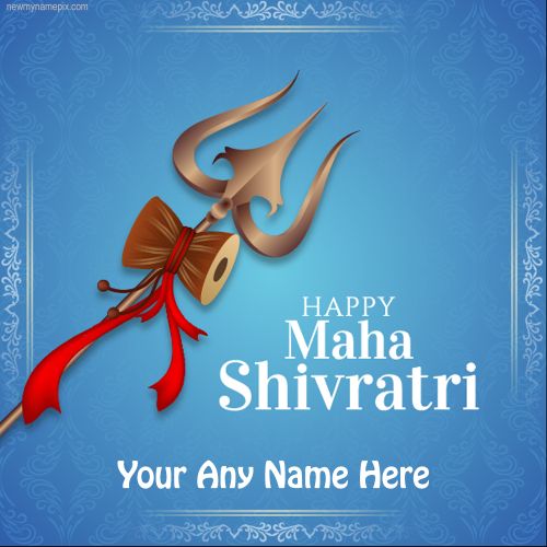 Name Wishes Happy Maha Shivratri Wishes Pictures Create Online