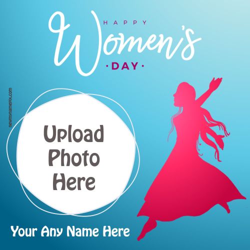 Happy Women’s Day Photo Frame Wishes Card Making
