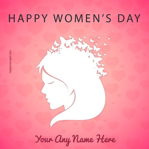 Easily Create Your Name On Happy Women’s Day Pictures