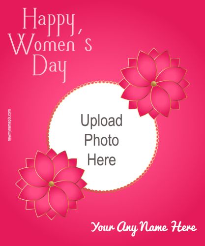 Name With Photo 2024 Happy Women’s Day Wishes