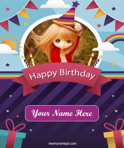 Birthday Wishes Photo Frames Editing Online Create