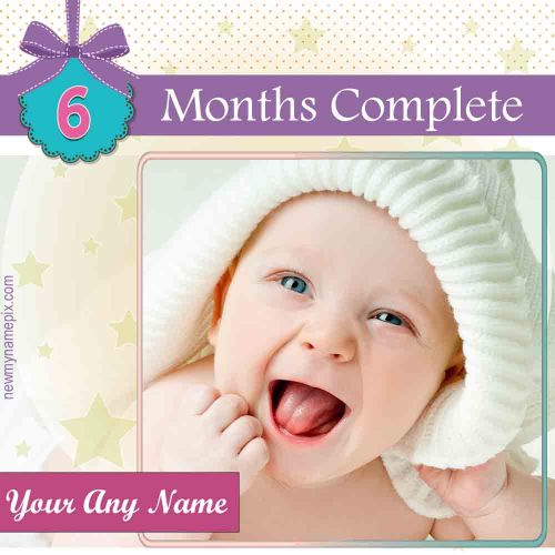 Baby 6 Months Complete Template Editing Online Free Customized