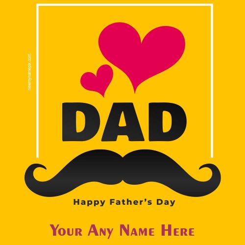 Edit Card Maker Online Fathers Day Celebration Photo