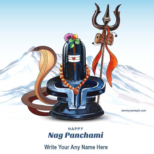 Happy Nag Panchami 2023 Wishes With Name Images Edit Free