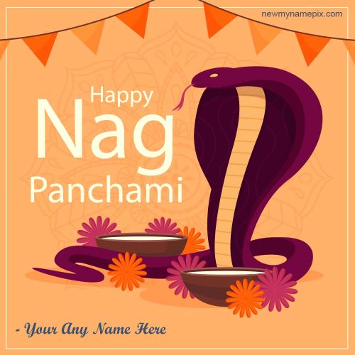 Free Nag Panchami Wishes Pictures Create Your / My Name Write