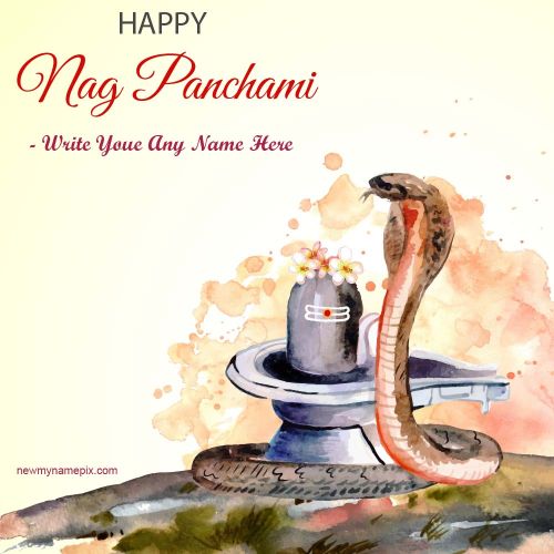 Online Happy Nag Panchami Wishes Name Pictures