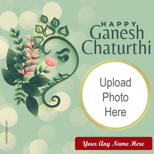 Make Photo Frame 2023 Happy Ganesh Chaturthi Wishes Online Create Card