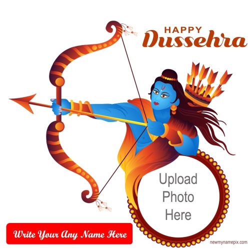 WhatsApp Status 2023 Dussehra Wishes Name With Photo