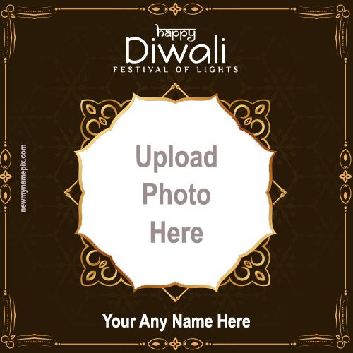 Name And Photo Generator 2023 Diwali Frame Editing