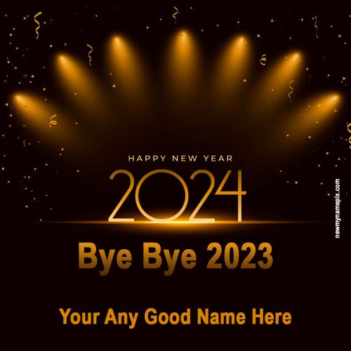Get Your Name Goodbye 2023 Best New Year 2024 Photo Editing Easily