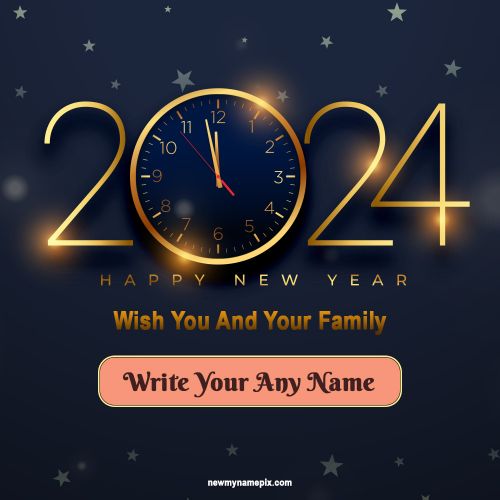 Write My Name On 2024 New Year Greeting Messages Image Editing Easy