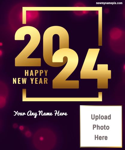 Easy Photo With Name Generator Happy New Year 2024 Frame Editor