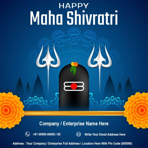 Edit Corporate Wishes Maha Shivratri Festival Images Online Free