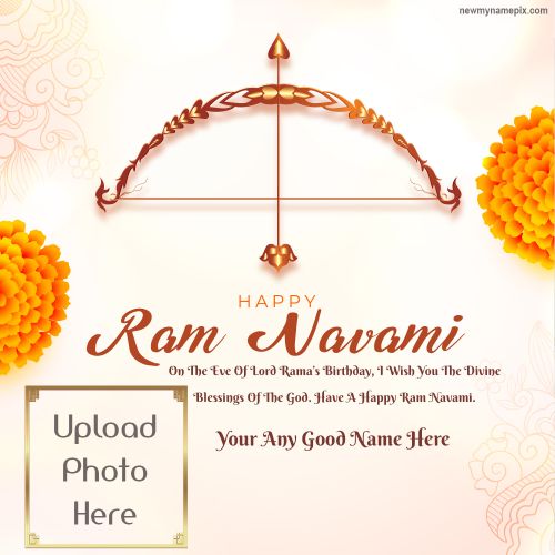 Ram Navami Wishes Frame