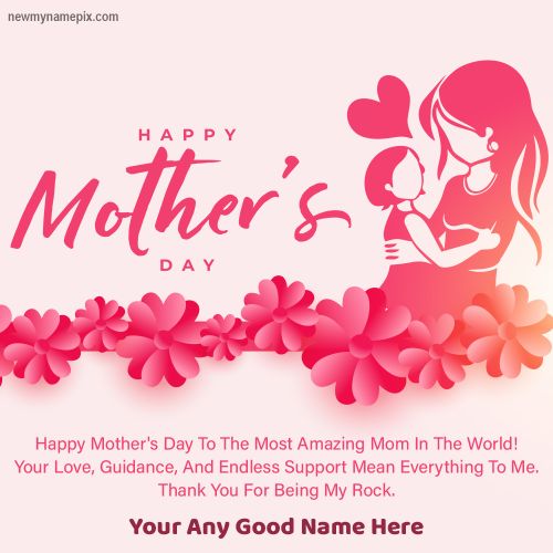Mother’s Day Greeting Images With Name Card 2024