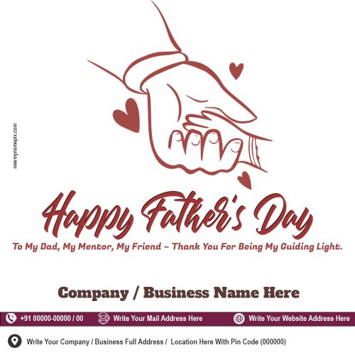 2024 Happy Father’s Day Wishes Enterprise Card Maker