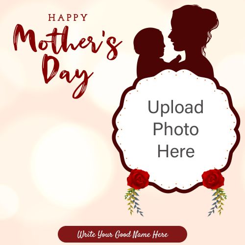 Mothers Day Celebration Photo Frame Template Create Online Easily