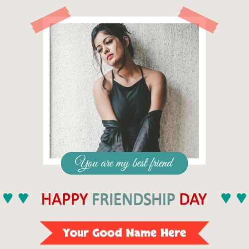 Friendship Day Design Frame Create Free Template 2025 Download