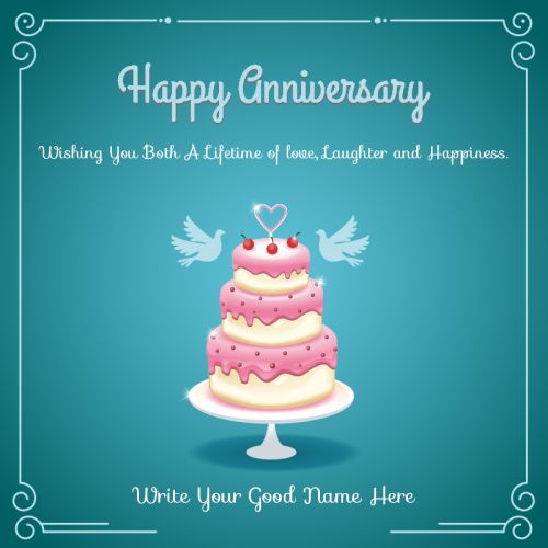Happy Anniversary Greeting Template Editing Online Free Wishes